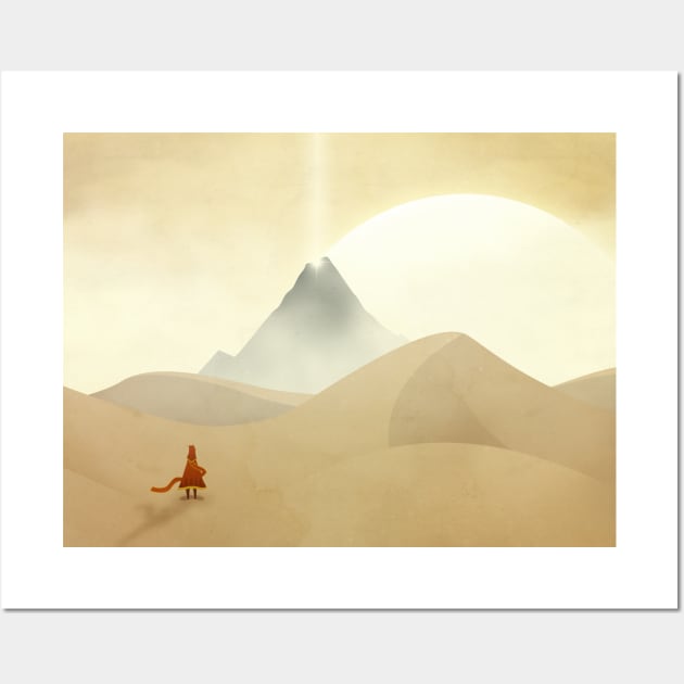 A Desert Journey Wall Art by AlisterCat